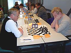 Spitzenpaarung D-Gruppe 5. Runde: Günther Mack - Sven Hering
