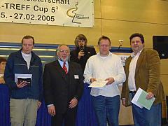 Frank Stolzenwald, Helmut Schumacher, Bernd Wronn, Lutz Reichert (v.l.)