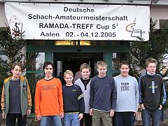 Jugendkaderspieler des Oberschwäbischen Stützpunktes im Schachverband Württemberg