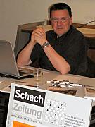 Michael Schönherr von der Schach Zeitung