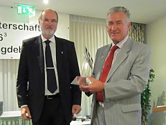 Breitensport-Ehrenpreis 2011 für Walter Pungartnik