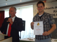 Auszeichnung der Schachzwerge Magdeburg als Verein des Jahres 2012