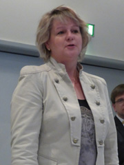 Ellen Otto, Leiterin des Sport- und Schulverwaltungsamtes der Stadt Frankfurt (Oder)