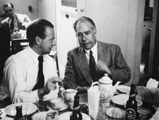 Werner Heisenberg & Niels Bohr