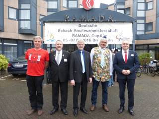 Eröffnung der Deutschen Schach-Amateurmeisterschaft in Brühl