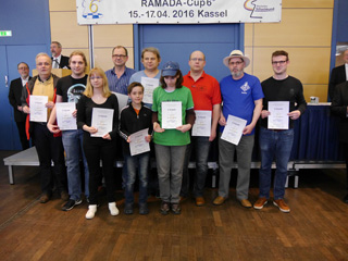 10 Teilnahmen bei einem Vorturnier zur Deutschen Schach-Amateurmeisterschaft