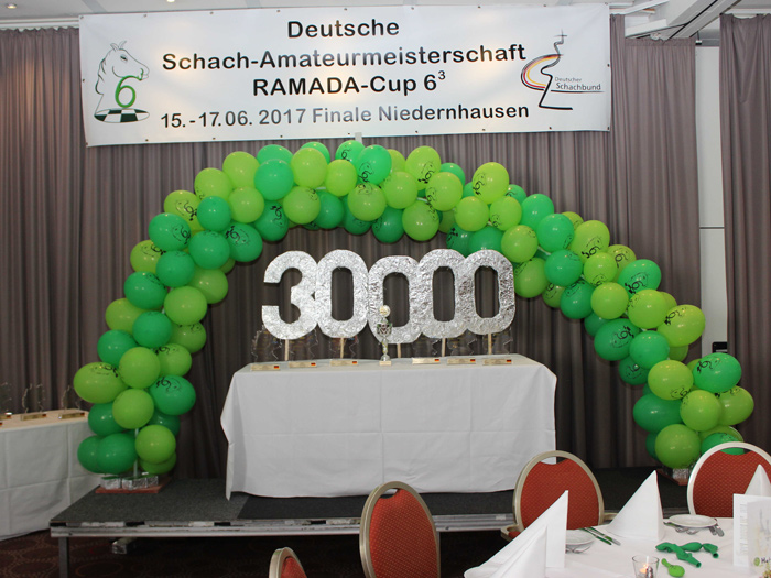 30.000 Teilnehmer bei der Deutschen Schach-Amateurmeisterschaft