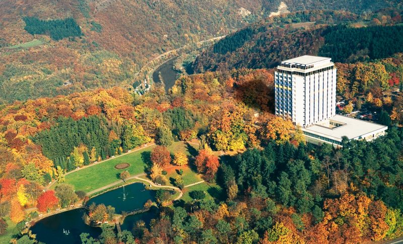© Wyndham Garden Lahnstein Koblenz - Luftbild der Hotelanlage